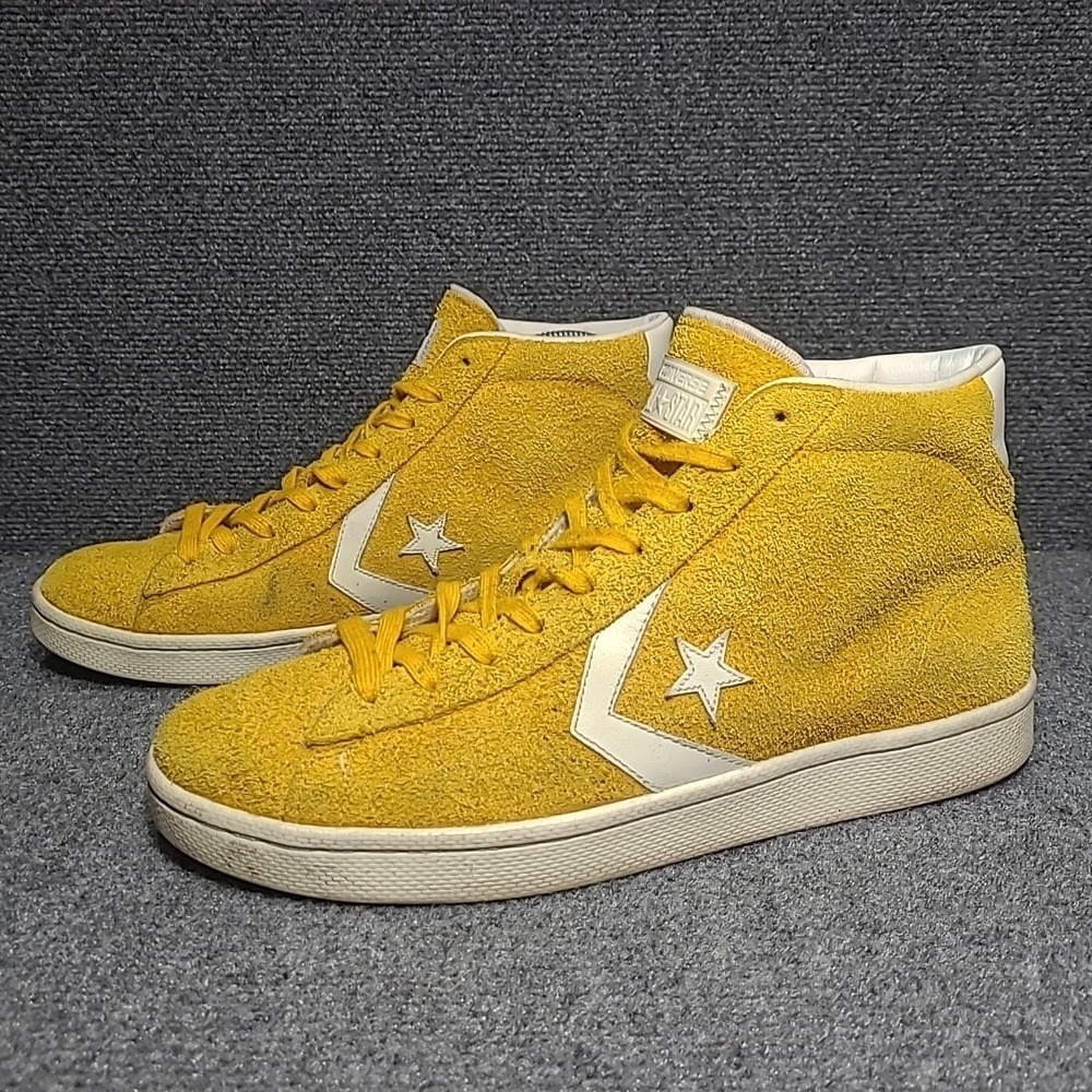Converse PRO Leather PL 76 Mustard Yellow Men's Sz 12 155339C Canary Bird